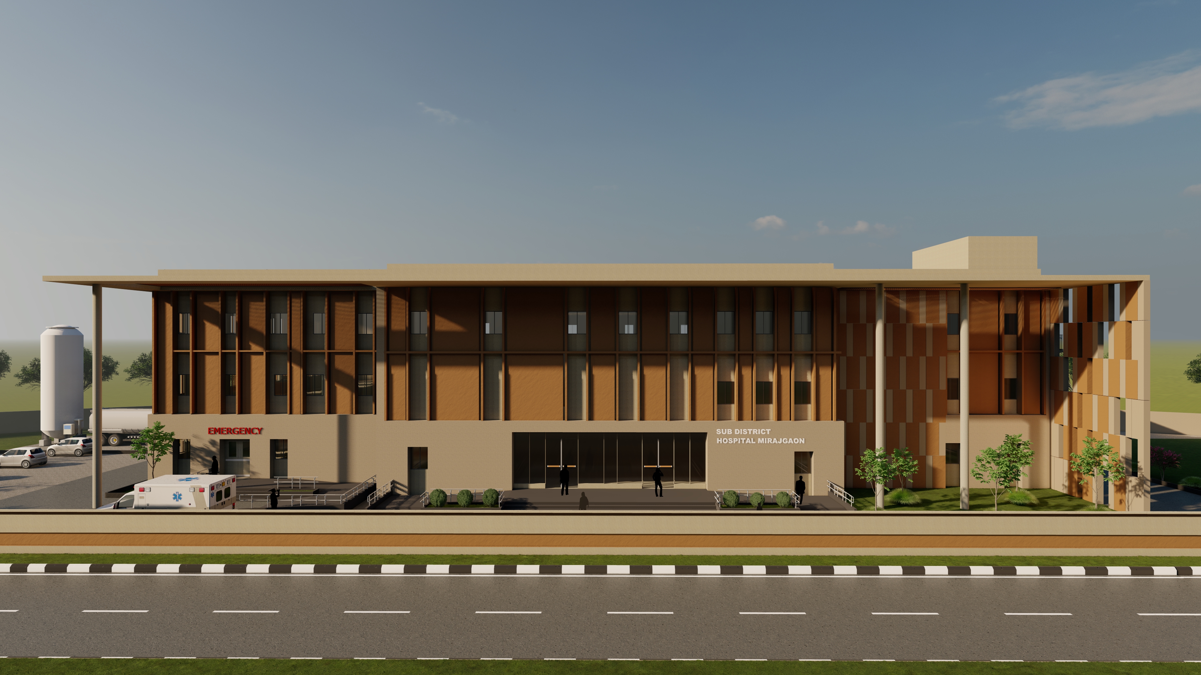 Sub-District Hospital, Mirajgaon